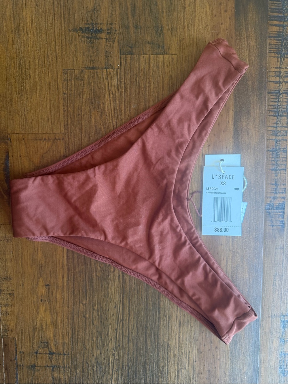NWT L*Space Rocky Bikini Bottom Cafe Size XS - Picture 4 of 5